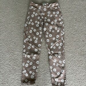 Floral Brown Abercrombie Kids Jeans